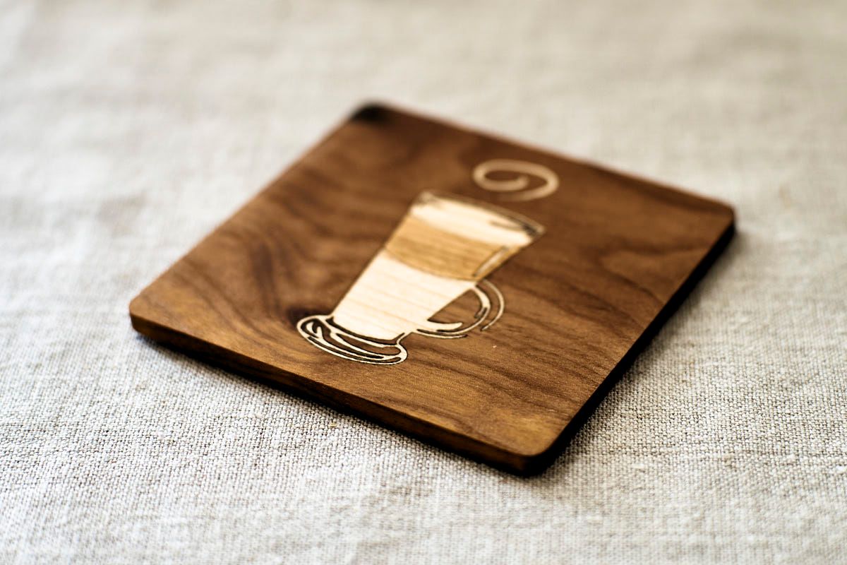 Over-engineering the Humble Coffee Coaster